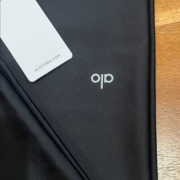 ALO high waist airlift Yoga Jet Black Leggings brand new - Picture 4 of 7